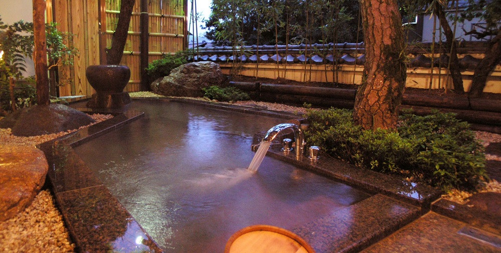 客室露天風呂